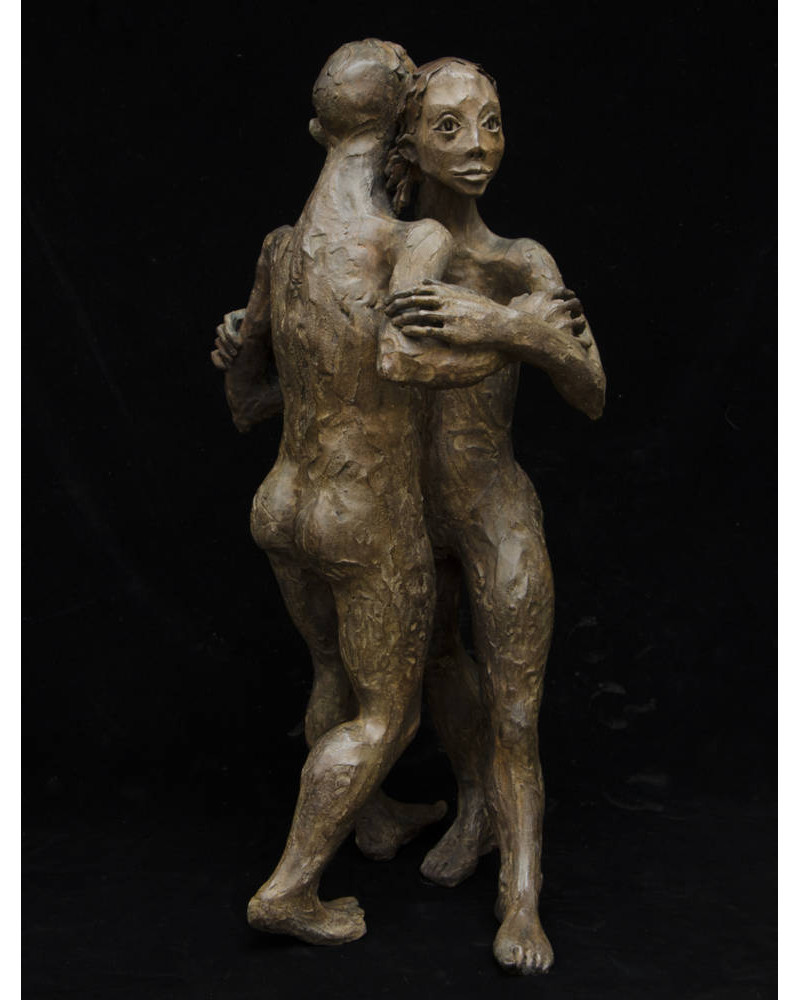 Ruta Jusionyte - bronze couple