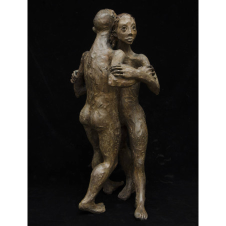 Ruta Jusionyte - bronze couple