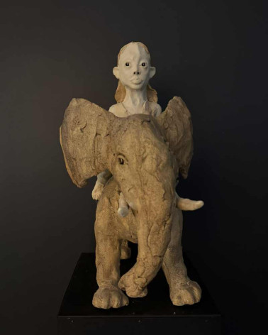 Ruta Jusionyte - Sur le dos de l'éléphant