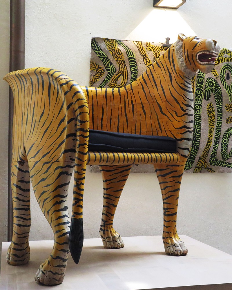 Inde Fauteuil Tigre