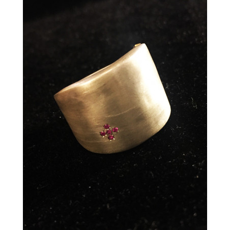 Rosa Maria - Large Bague Argent