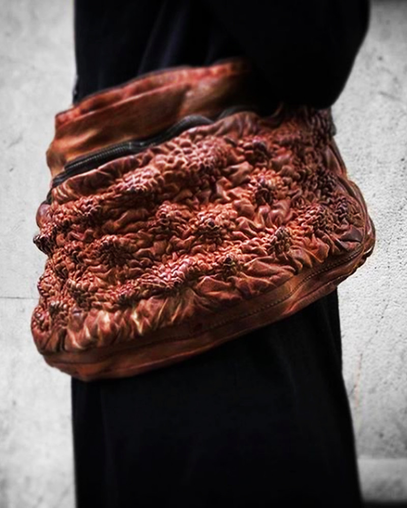 Numero 10 - Sac en cuir gaufré Numero 10 - Sac en cuir gaufré