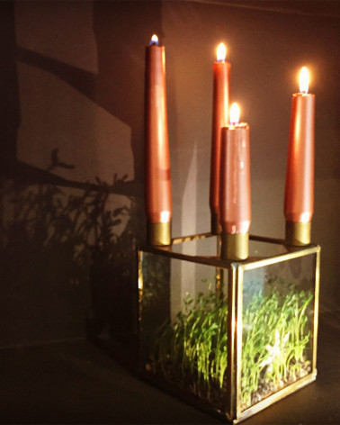advent candle holder