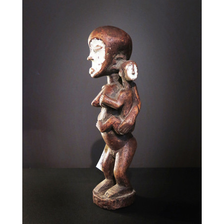 Afrique - Mother and baby statue