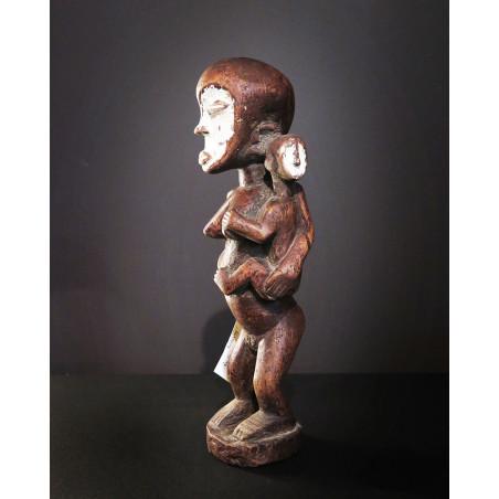 Afrique - Statue mère et enfant