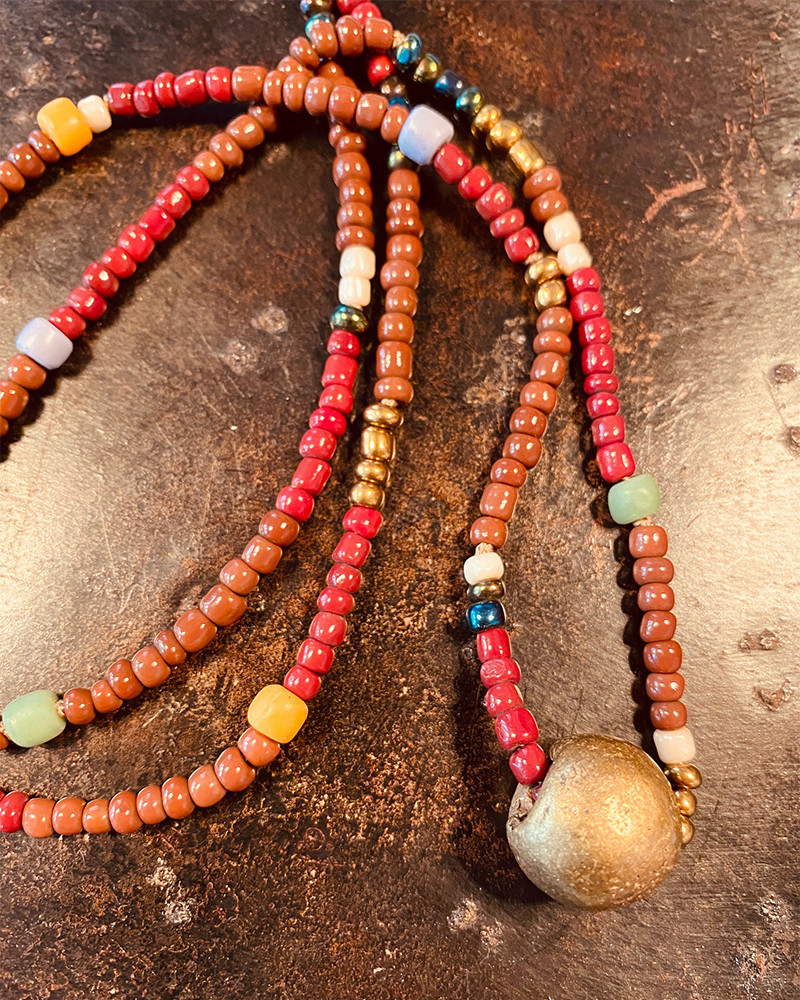 Catherine Michiels - African beads Necklace Catherine Michiels - African beads Necklace