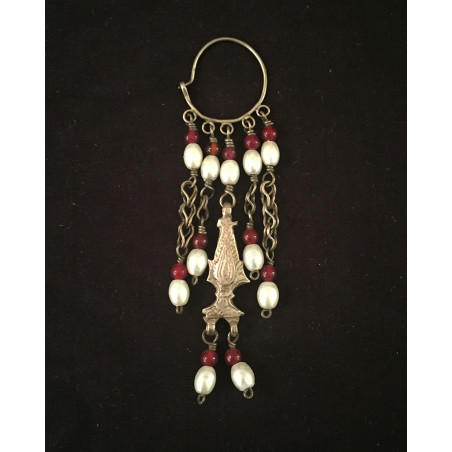 India - silver earrings