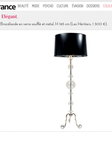 Vide Hôtel - Broceliande floor lamp
