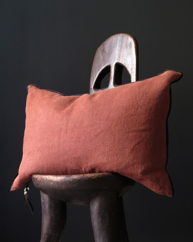 Maison de Vacances - Argile Linen cushion