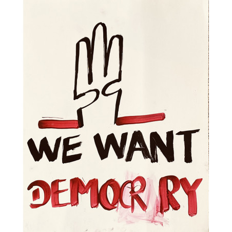 Chuu Wai Nyein - We want democr ry