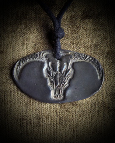 Catherine Michiels - Silver buffalo Necklace