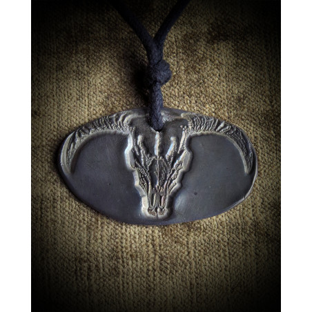 Catherine Michiels - Silver buffalo Necklace