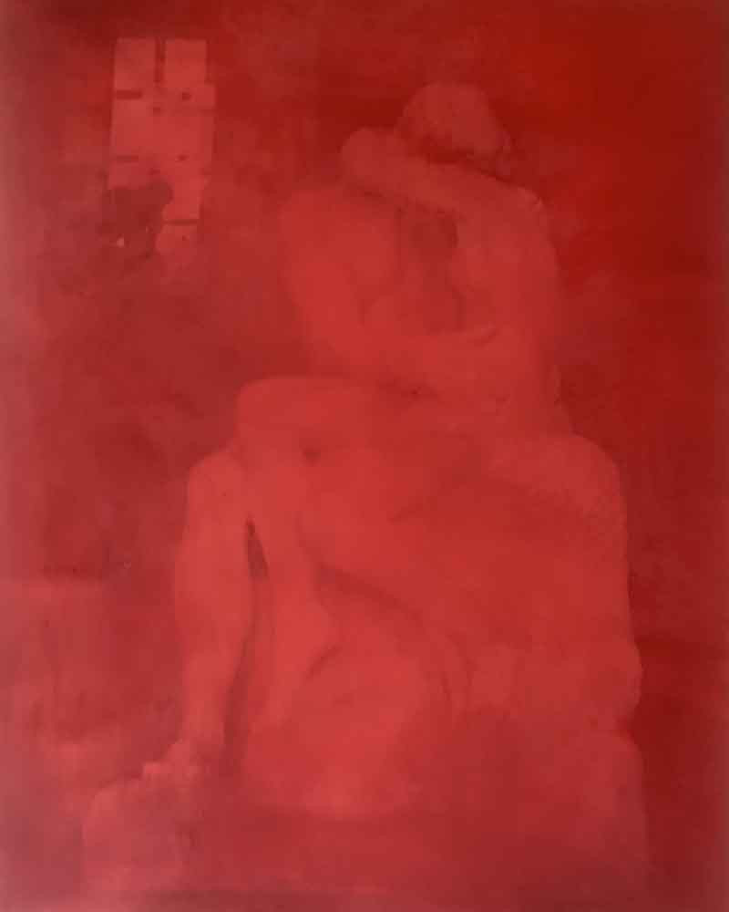 Alfons Alt - Le baiser, sculpture d'Auguste Rodin