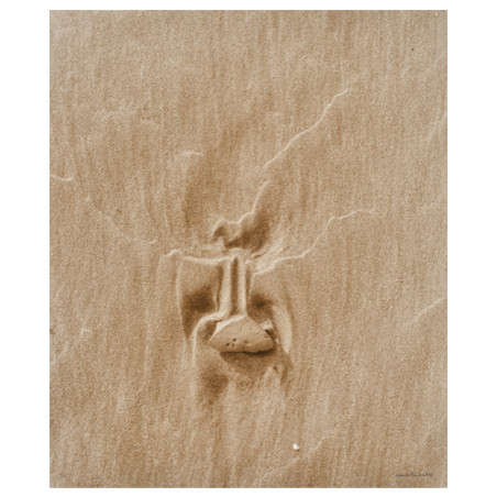 Denis Brihat - stone in the sand