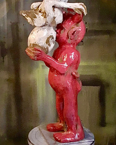 Pierre Sgamma - Angel and devil, double kiss