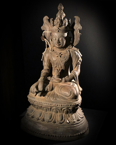 Birmanie - Bouddha en bronze