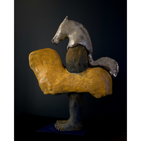 Pierre Sgamma - The Yellow Rider