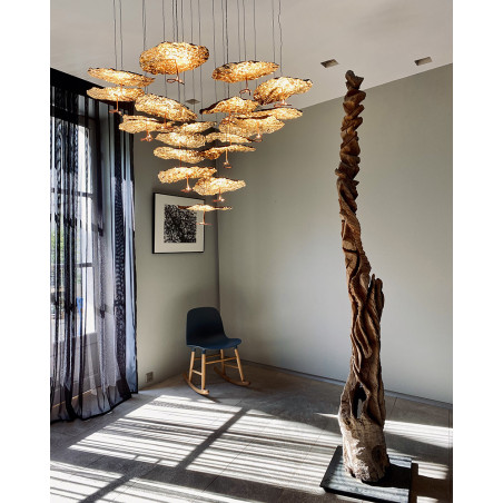 Catellani & Smith - Gold Moon Chandelier