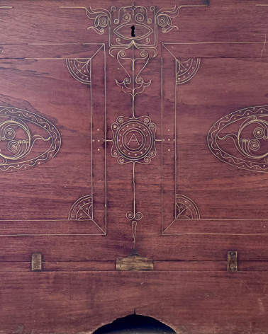 Anglo-Indian wedding chest