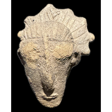 Falasha head statue, Ethiopia
