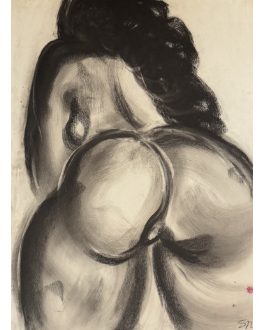 Sophie Sainrapt - Venus black charcoal, back