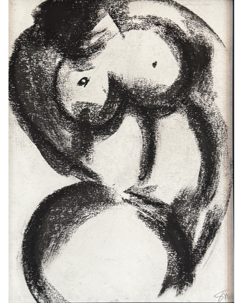 Sophie Sainrapt - Small black charcoal Venus