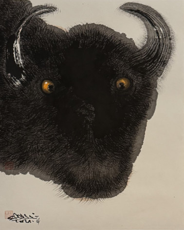Guan Yuliang - Lavis - Bull's face