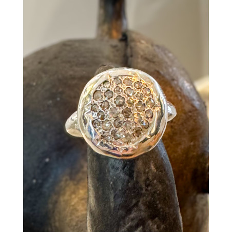 Rosa Maria - Bague Robbie et ses diamants