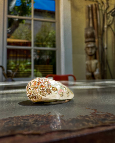 Bague sculpturale Rosa Maria