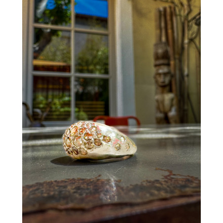 Bague sculpturale Rosa Maria