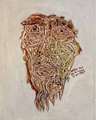 Self Portrait, Htein Lin - Burmese artist