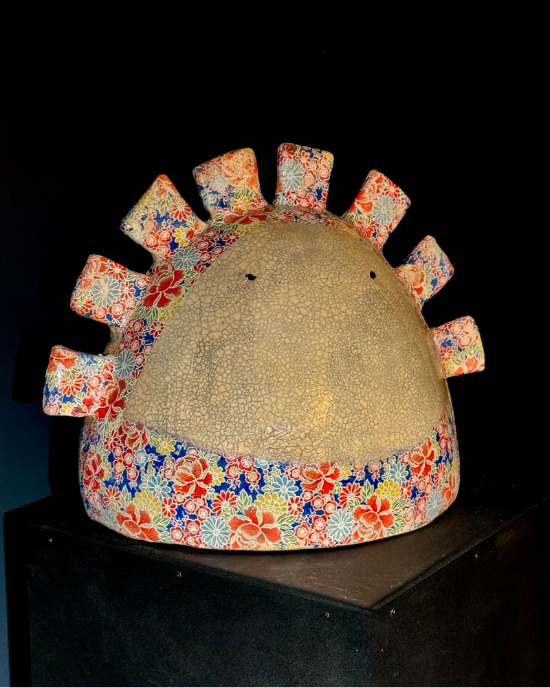 Pierre Sgamma - Hanagasa, Totem à la couronne fleurie