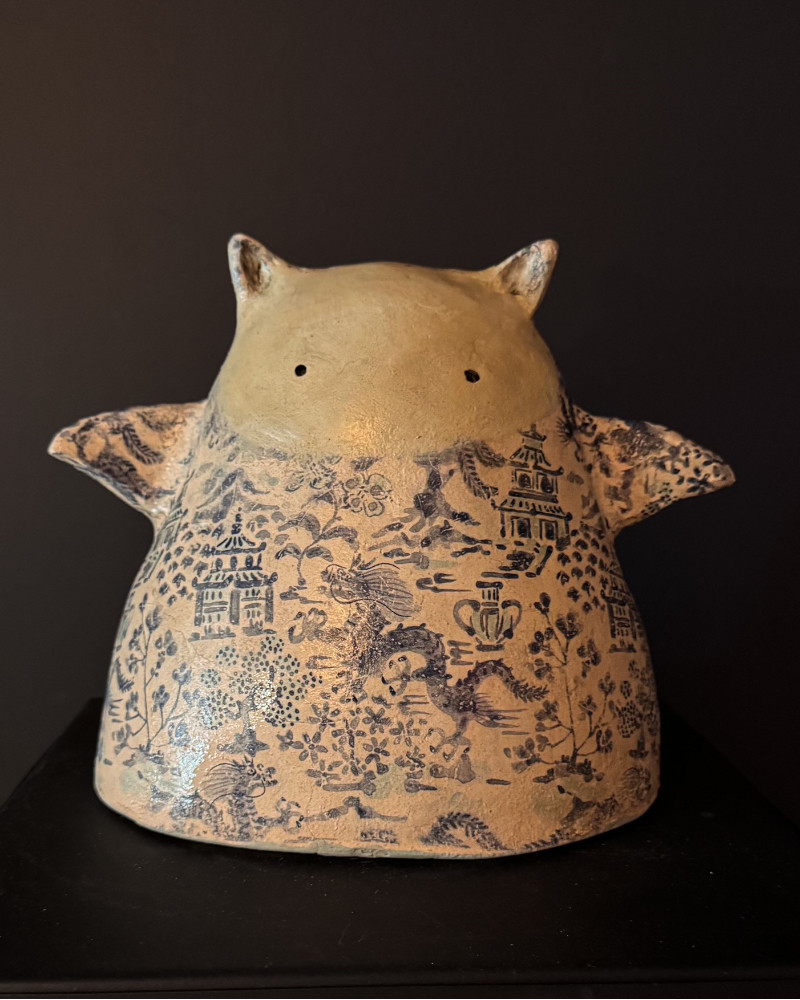 Pierre Sgamma - Seiryu , Totem du jardin intérieur