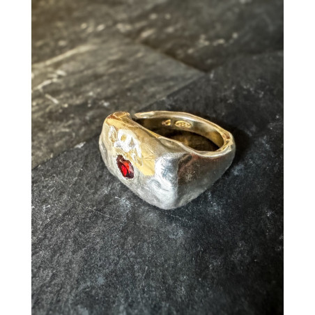 Rosa Maria - Bague rouge passion
