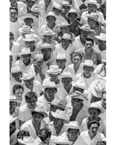 [Mexico, hats] - Hans Silvester, silver print
