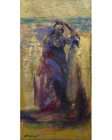 david-daoud-peinture-la-dame-du-bord-de-mer